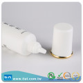 Cosmetic tube packaging oval shaped Hot stamping Surface handling